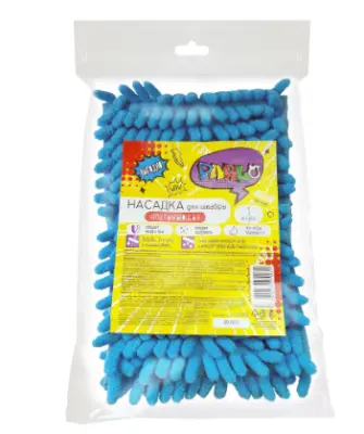 PARLO Насадка для швабры впитывающая (микрофибра с длинным ворсом) 