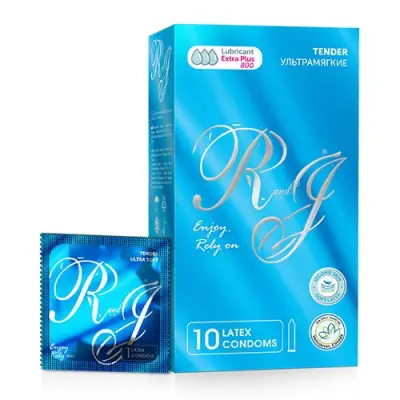 Romeo and Juliette tender презервативы ультрамягкие дополнительная смазка натуральный латекс 3 шт 