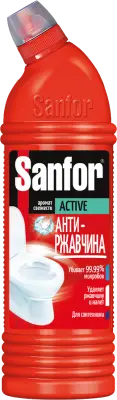 Sanfor Active средство для чистки и дезинфекции антиржавчина 750 мл 