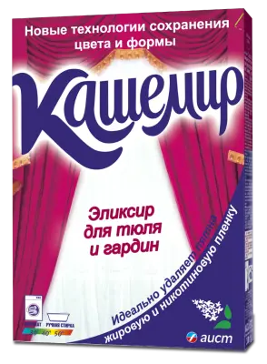 Аист кашемир стиральный порошок для тюля и гардин 300г 