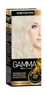 Gamma Perfect Hair крем краска для волос осветлитель 