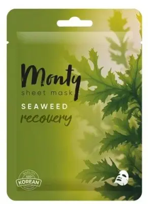 Monty восстанавливающая маска морские водоросли tencel 25 мл 