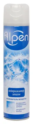 Alpen освежитель воздуха нейтрализатор запахов 300мл 