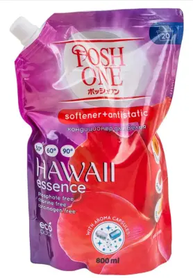 PoshOne кондиционер для белья гawaii 800 мл дой пак 