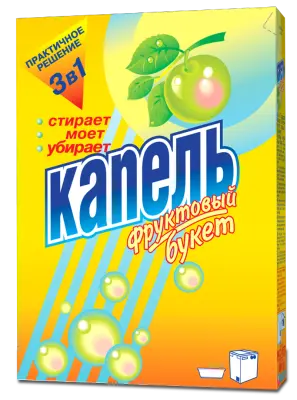 Капель стиральный порошок фруктовый букет 400г 