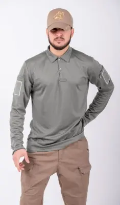 Black RamO Uniform Поло  M-TS 003 Серый XXL 