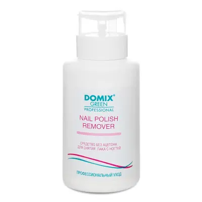 Domix gp nail polish remover non aсetone средство для снятия лака с ногтей без ацетона 255 мл 