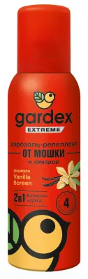 Gardex Extreme Аэрозоль-репеллент от мошки и комаров 100 мл 