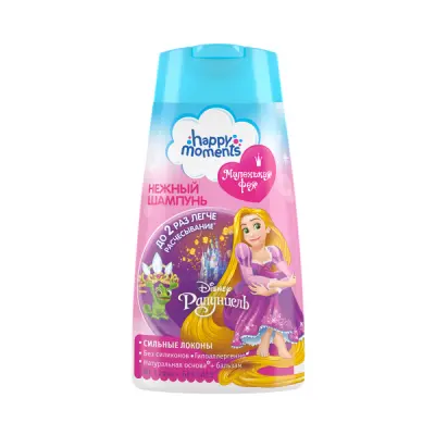 Happy Moments маленькая фея детский шампунь сильные локоны 240 мл 