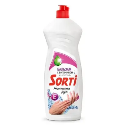Sorti бальзам для мытья посуды с витамином е 900 мл 