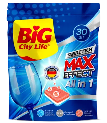 BIG City таблетки для пмм ultra all in 1 30 шт 