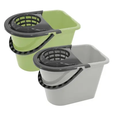 York ведро с отжимом 14 литров прямоугольное 