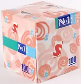BELLA Платочки косметические bella №1 двухслойные 'Bella №1', 100 шт.уп. (Сибирь)