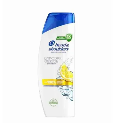 Head&Shoulders шампунь от перхоти цитрусовая свежесть для жирных волос 600 мл 