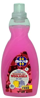 Meule концентрированный гель для стирки шерсти шелка и деликатных тканей 1л 23 стирки 