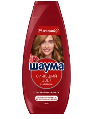 Shauma шампунь сияющий цвет 360 мл 