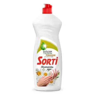 Sorti бальзам для мытья посуды с ромашкой 900 мл 