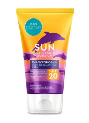 Bio Cosmetolog Professional крем солнцезащитный Гиалуроновый SPF20 150мл 