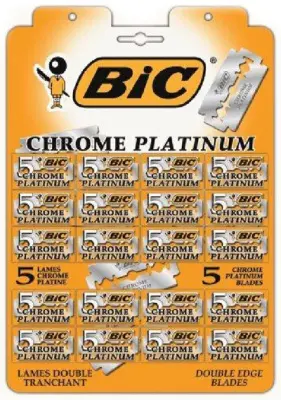 Лезвия BIC на КАРТЕ (20*5шт) 