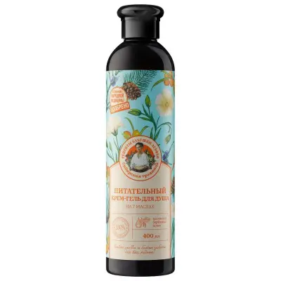 Рецепты бабушки Агафьи Сибирская Травница обновляющий густой гель для душа дубовый веник 1000 мл 