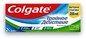 Colgate зубная паста тройное действие натуральная мята 100 мл + 100 мл