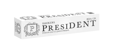 President смокерс зубная паста 75 мл 