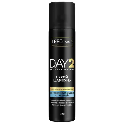 ТРЕСеммé сухой шампунь спрей для объема у корней волос женский 75 мл 