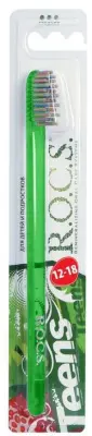 ROCS зубная щётка teens 12-18 средняя 
