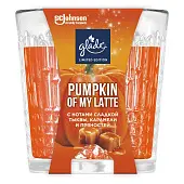 Glade ароматизированная свеча  lto pumpkin of my latte 130 г