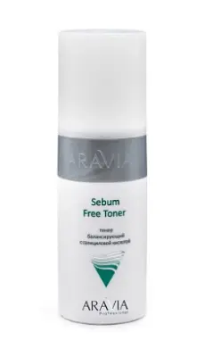 Aravia Professional Тонер балансирующий с салициловой кислотой для лица Sebum Free Toner 150 мл 