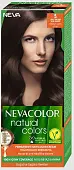 Nevacolor Natural Colors стойкая крем краска для волос 5. LIGHT BROWN светлый шатен