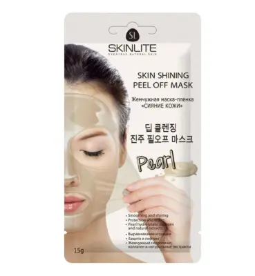 Skinlite жемчужная маска пленка сияние кожи 15 мл 