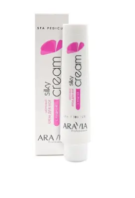 Aravia Professional Шёлковый крем для ног с пудрой Silky Cream 100 мл 