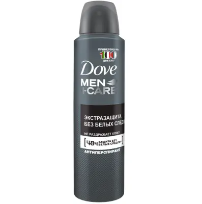 Дав men антиперспирант дезодорант спрей экстразащита без белых следов 150 мл 