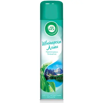 Air Wick освежитель воздуха швейцарские альпы утренняя роса и зеленый лес 290 мл 