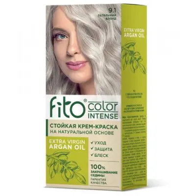 Fito color intense краска для волос тон 9.1 пепельный блонд 