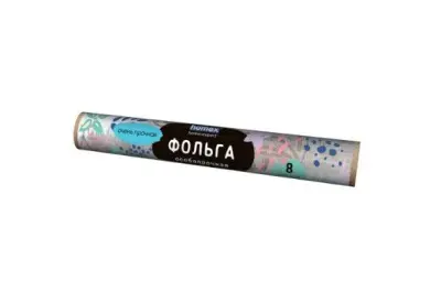 Homex фольга алюминевая очень прочная 8 метров в футляре 