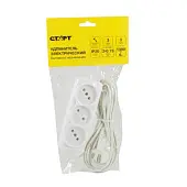 Старт удлинитель сетевой S 3x3 ШВВП/Р16-010 3 розетки 3 метра