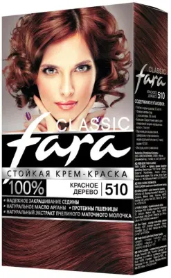 Fara краска для волос  510 красное дерево 