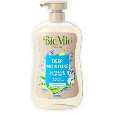 BioMio Bio shower body gel алоэ вера гель для душа 650 мл экспортный варант 
