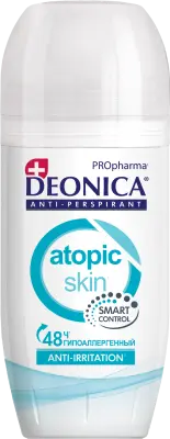 Deonica propharma антиперспирант atopic scin 50 мл ролик 