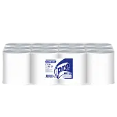 Protissue полотенца бумажные ролевые однослойные, 120 листов 12 шт/ упак