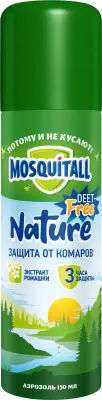 Mosquitall Nature аэрозоль от комаров 150 мл 