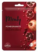 Monty антиоксидантная маска гранат tencel 25 мл