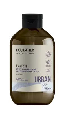 ECL Шампунь Восстанавливающий  для поврежденных волос  аргана & белый жасмин, 600 мл 