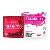 Serenity презервативы из натурального латекса woman s feeling натуральные классические 3 шт уп