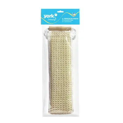 York мочалка из сизаля для мытья спины 