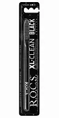 ROCS Зубная щетка XL-CLEAN Black Edition средняя