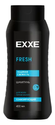 Exxe men шампунь для всех типов волос тонизирующий fresh 400 мл 