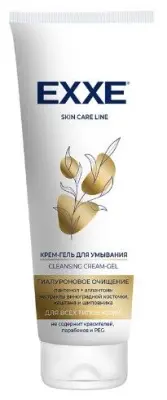 EXXE крем гель для умывания гиалуроновое очищение 120 мл 